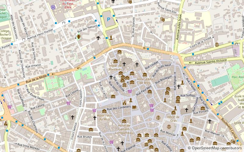 Hôtel Boyer de Fonscolombe location map