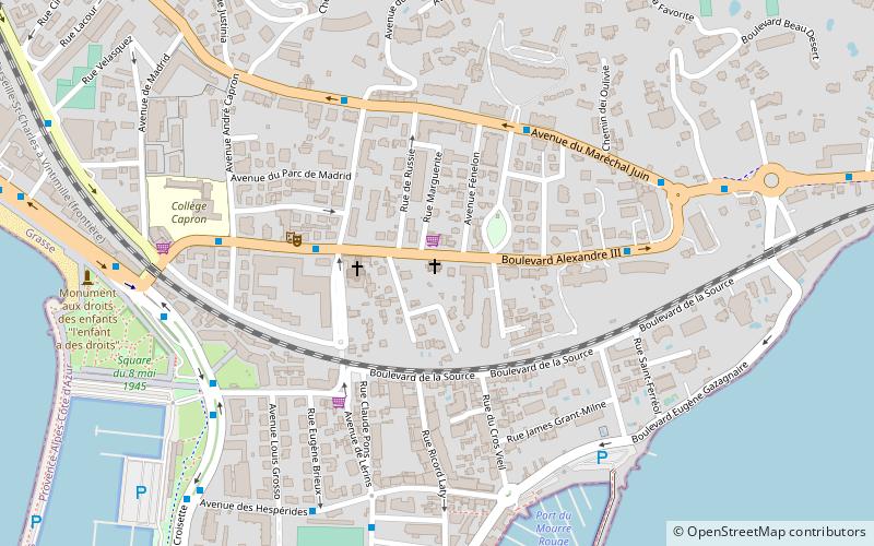 Église Saint-Michel-Archange de Cannes location map
