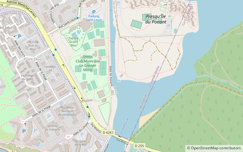 Site de Voile du Ponant location map