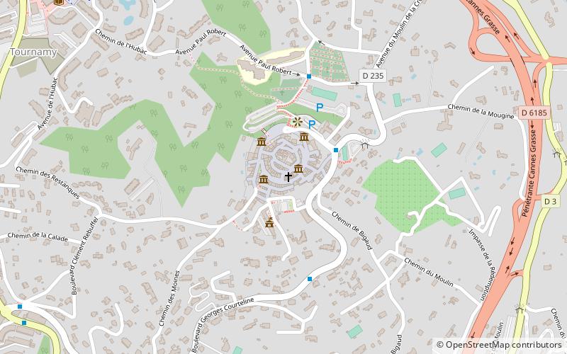 church square mougins location map