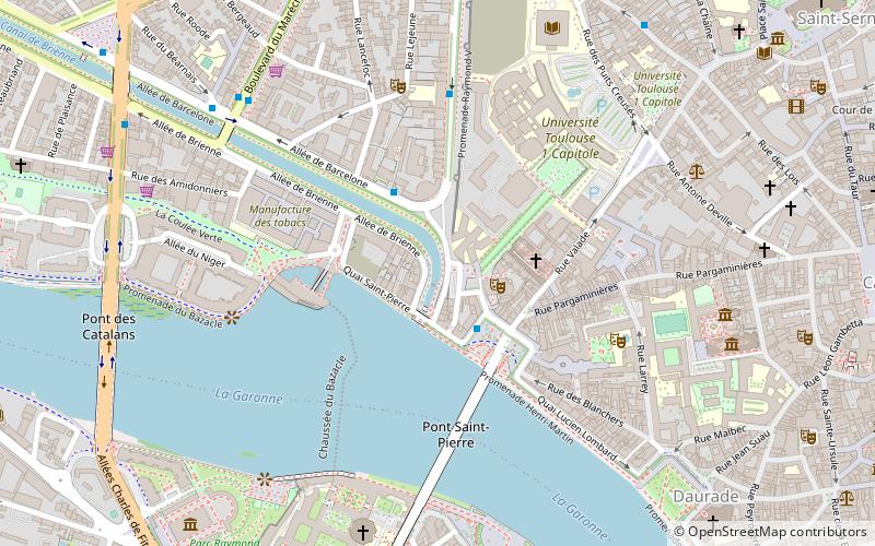 Canal de Brienne location map