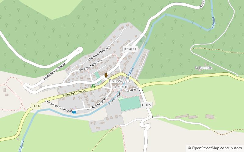 Fraisse-sur-Agout location map