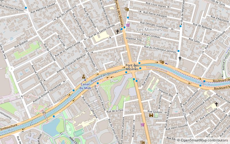Liste des écluses du canal du Midi location map