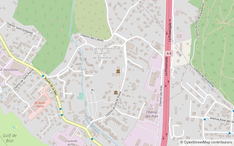 Musée national Fernand Léger location map