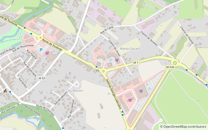 Cornebarrieu location map