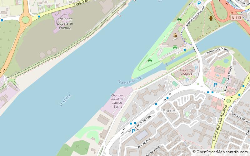 Canal de navigation d'Arles à Bouc location map