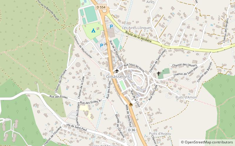 Ginasservis location map