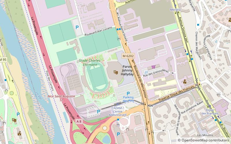 Palais Nikaia location map
