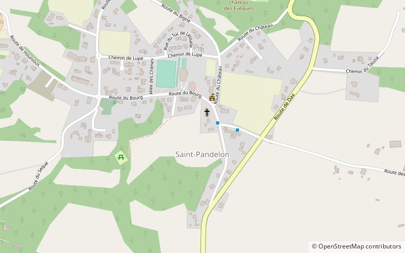 Saint-Pandelon location map