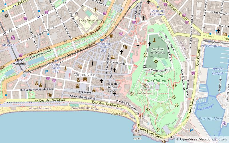 Église Saint-Jacques-le-Majeur de Nice location map