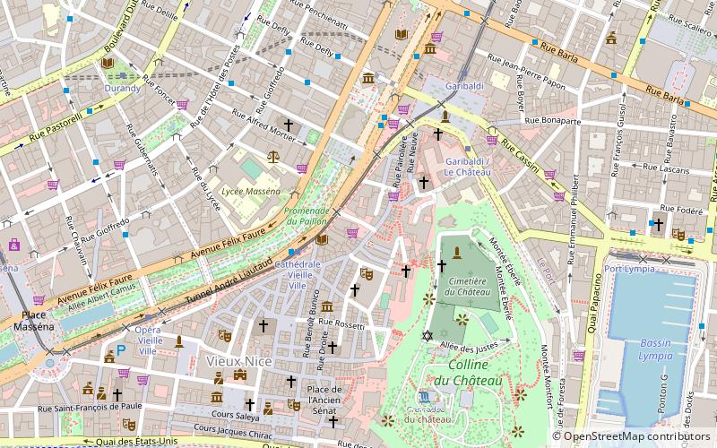 place saint francois nicea location map