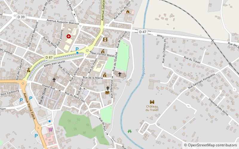 Kathedrale St-Alain location map