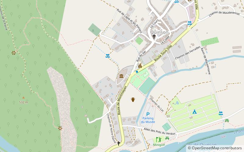 Musée de Préhistoire des Gorges du Verdon location map