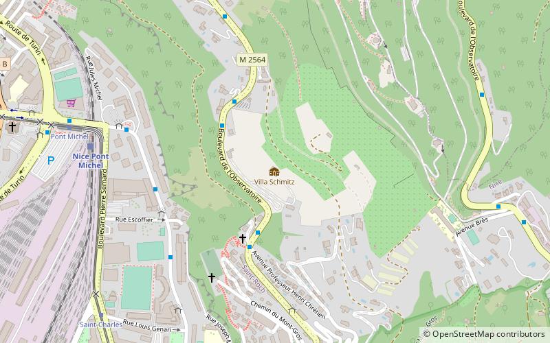 Villa Schmitz location map