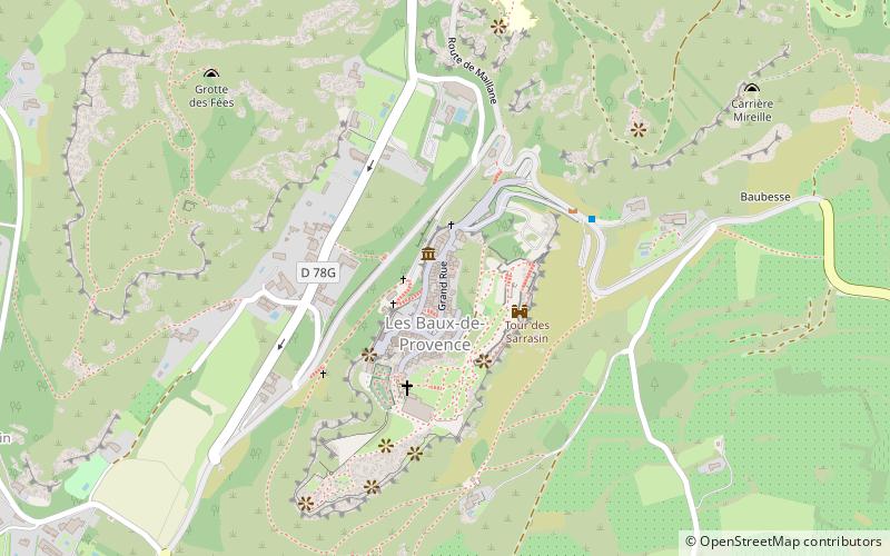 musee des santons les baux de provence location map