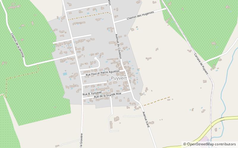 Puyvert location map