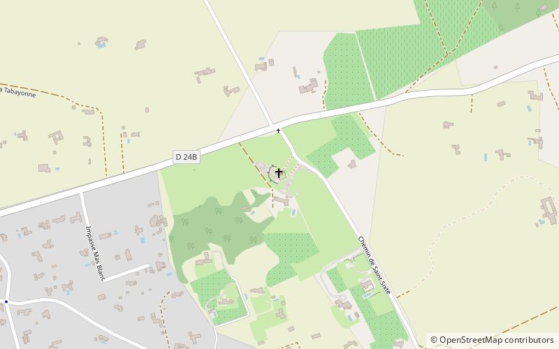 Chapelle Saint-Sixte location map