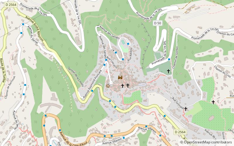 Burg Roquebrune-Cap-Martin location map