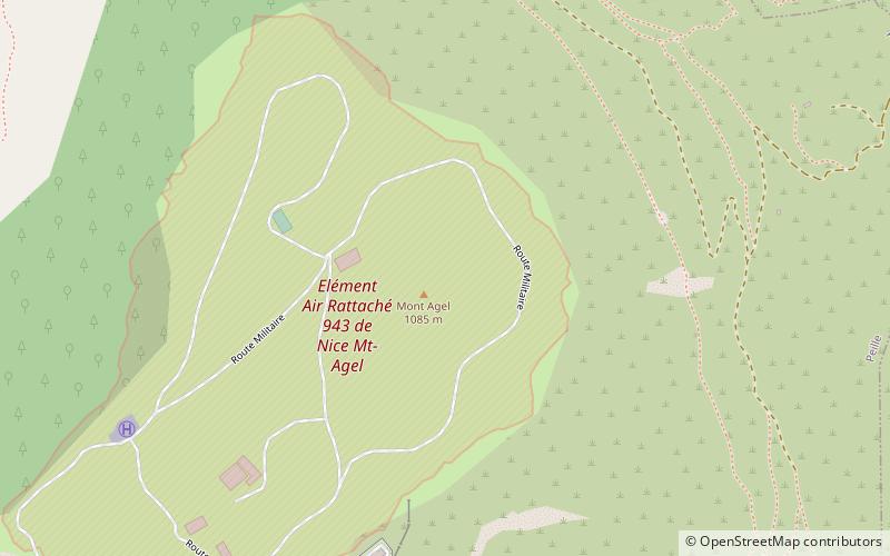 Monte Agel location map