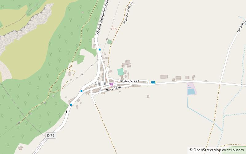 Caille location map