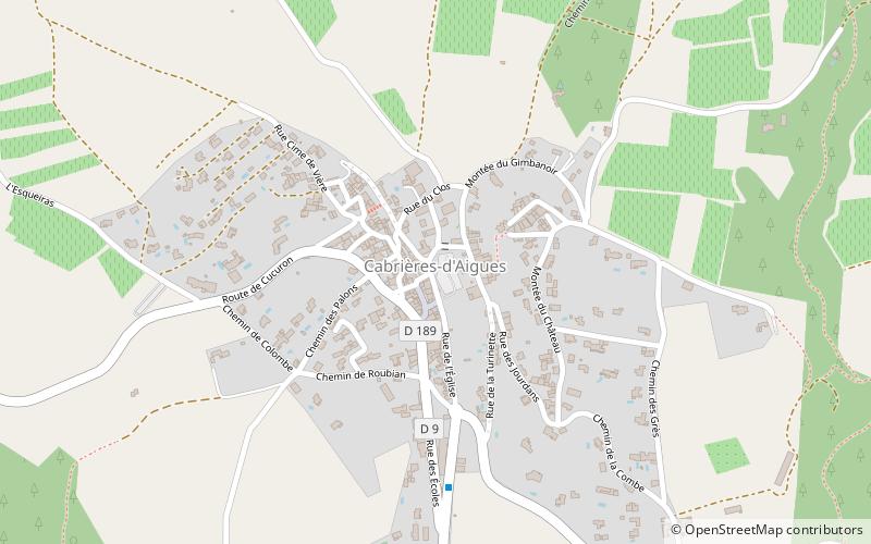 Cabrières-d’Aigues location map