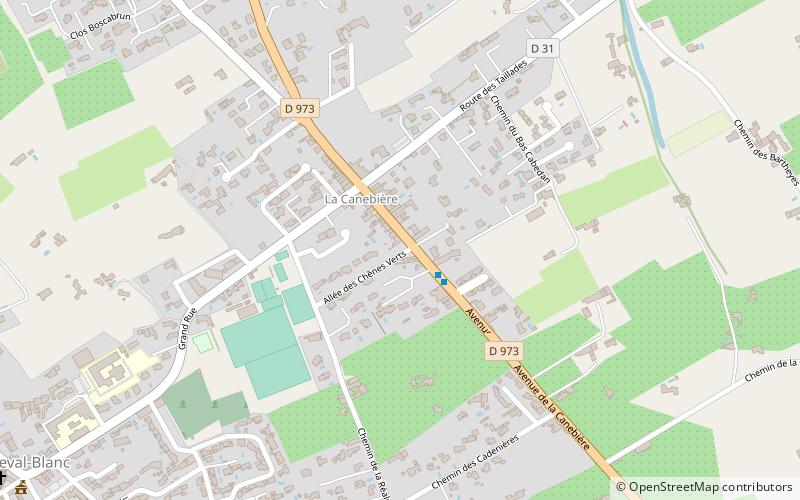 Cheval-Blanc location map