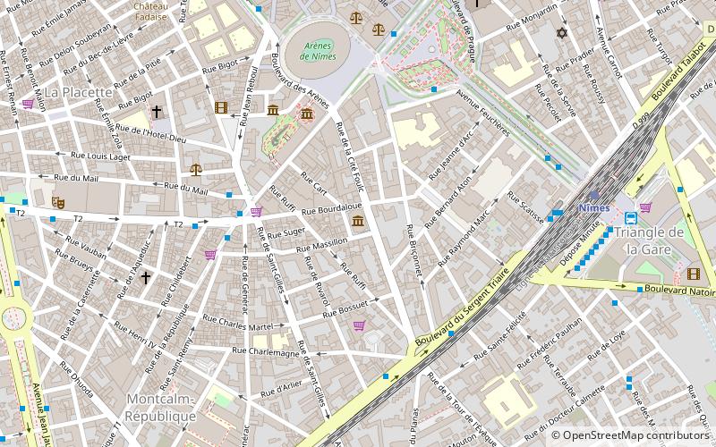 Museo de Bellas Artes de Nimes location map