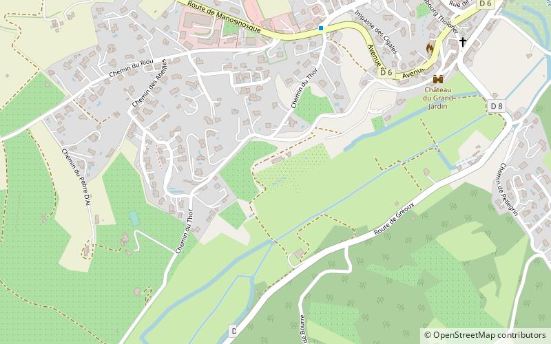 Clos de Villeneuve location map