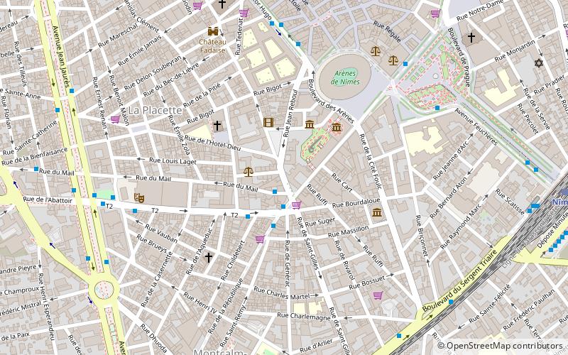 Porte de France location map
