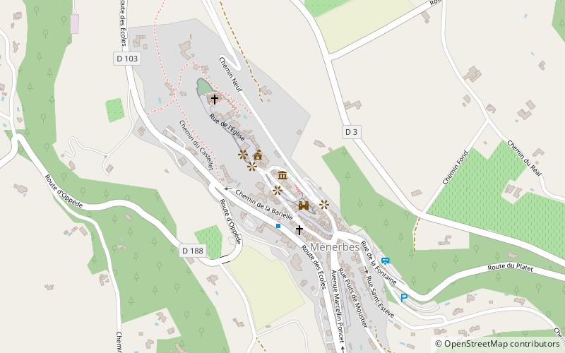 Dora Maar location map