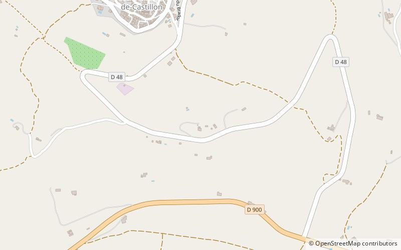 Saint-Martin-de-Castillon location map
