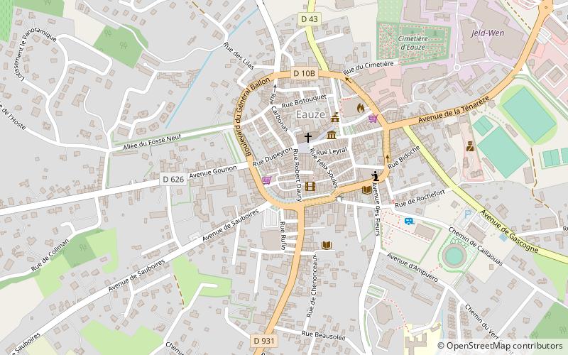 Erzbistum Eauze location map