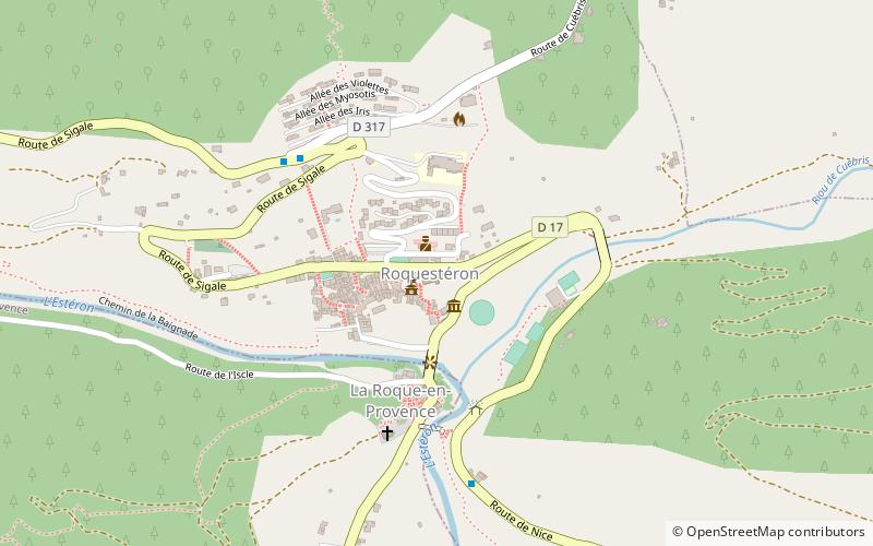 La Roque-en-Provence location map