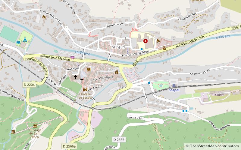 Fontaine du Cours location map