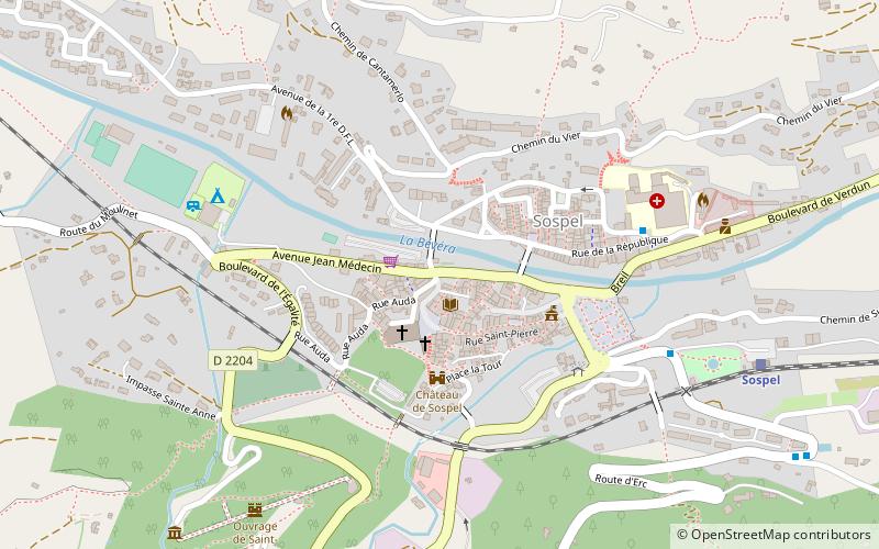 Fontanna location map