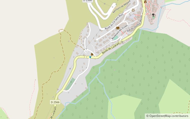 Chapelle Saint-Grat location map