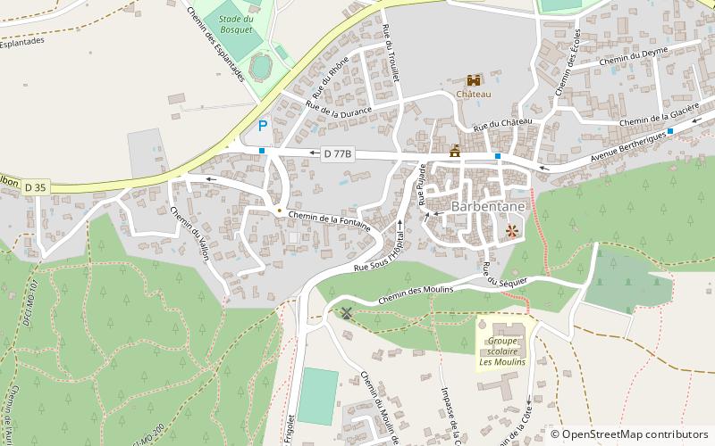 anafora barbentane location map