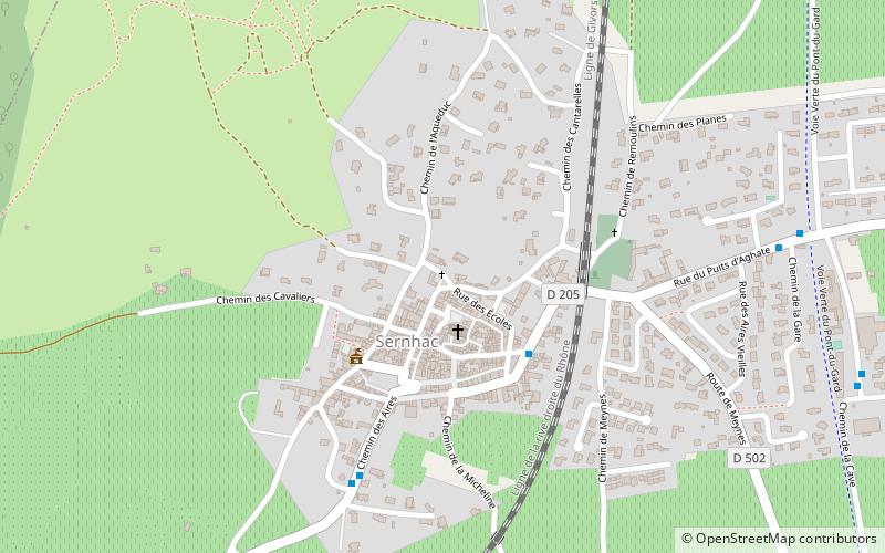 Croix du Barry location map