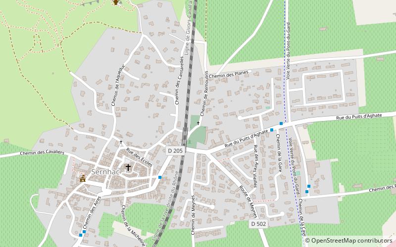 Croix du Nouveau Cimetière location map