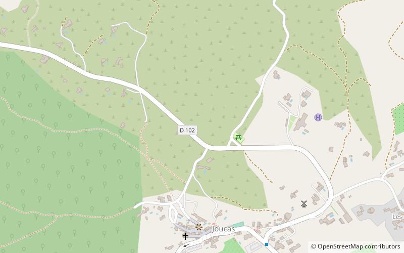 Joucas location map