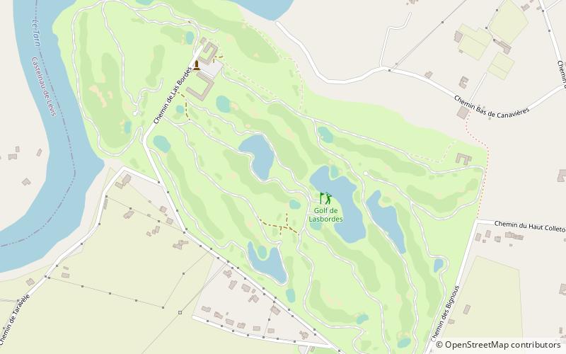 golf de lasbordes albi location map