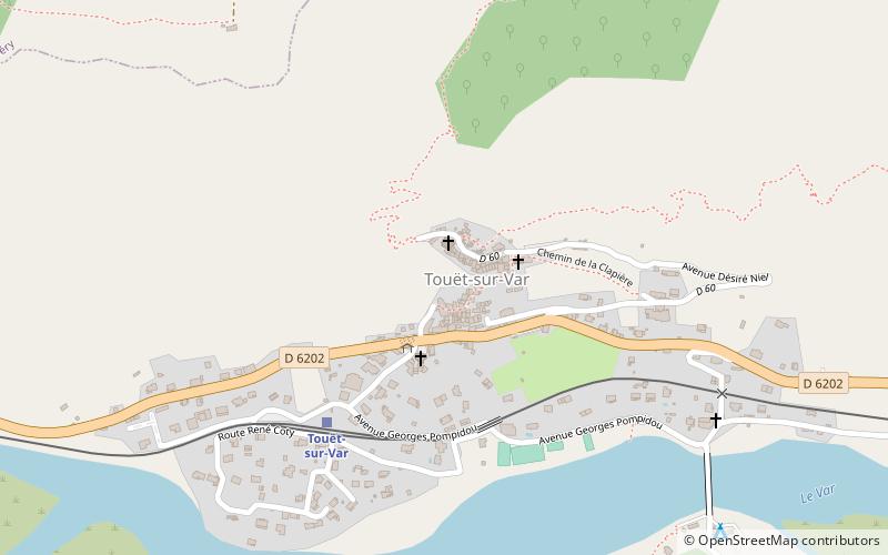 Touët-sur-Var location map