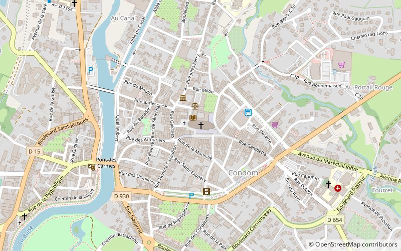 Cathédrale Saint-Pierre de Condom location map