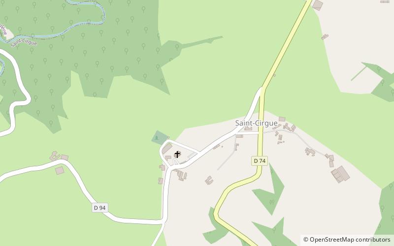 Saint-Cirgue location map