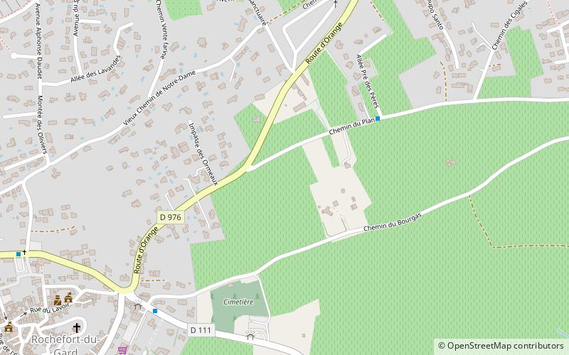 Rochefort-du-Gard location map