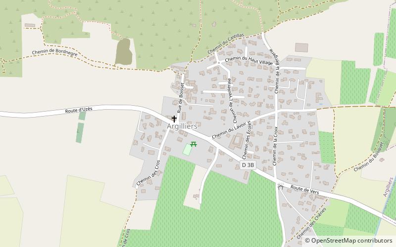 Argilliers location map