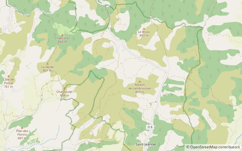 Prealpy Francuskie location map