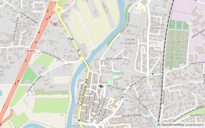 palacio papal de sorgues location map