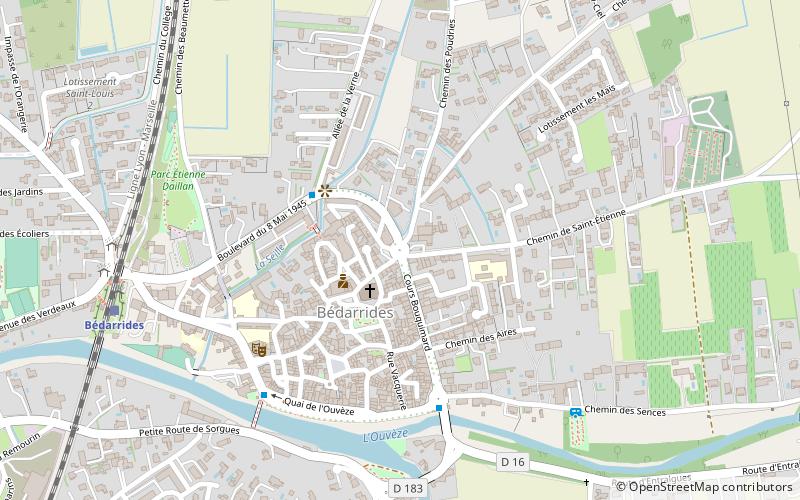 Wasserturm location map