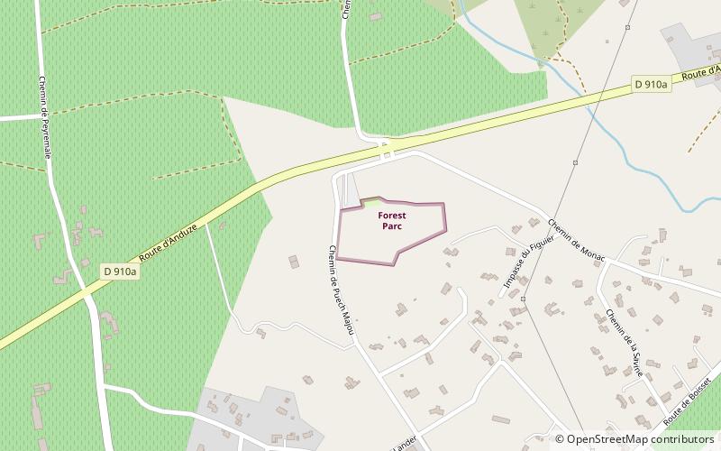 Forest Parc location map